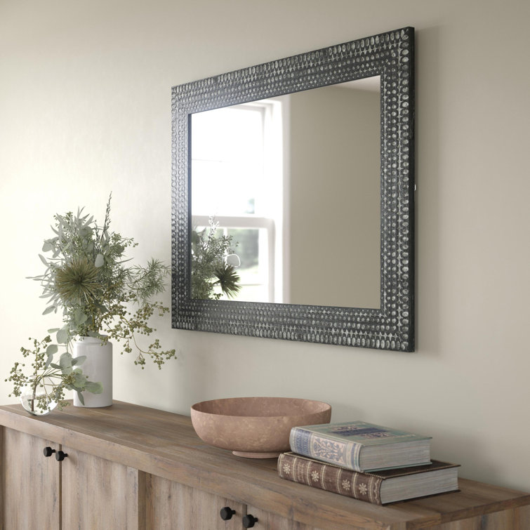 Delta Rectangle Wall Mirror & Reviews Wayfair